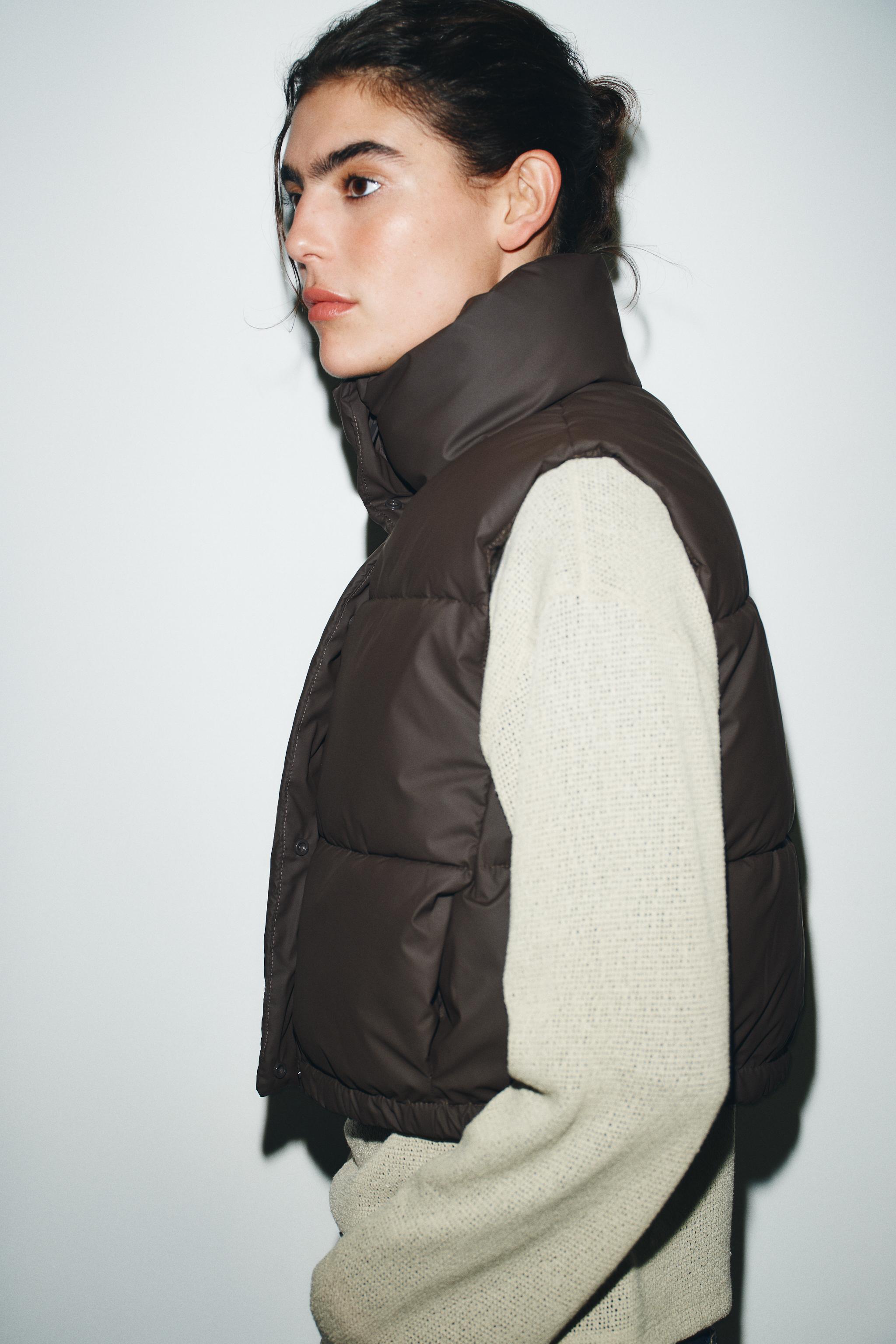 GILET SANS MANCHES MATELASSÉ GOMMÉ